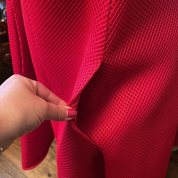 Red DKNY Cocktail Dress size 6 - Picture 3 of 4